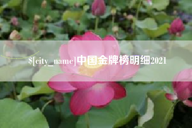 广元中国金牌榜明细2021