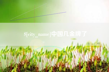 广元中国几金牌了