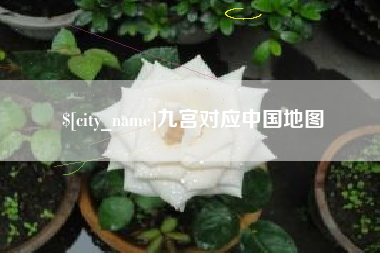 广元九宫对应中国地图