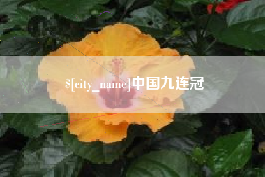 广元中国九连冠