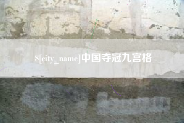 广元中国夺冠九宫格