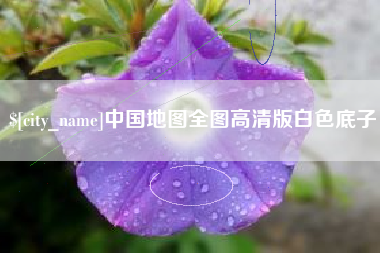 广元中国地图全图高清版白色底子