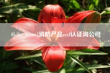 广元消防产品cccf认证询公司