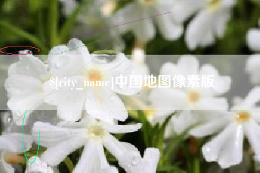 广元中国地图像素版