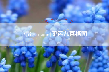 广元奥运九宫格图