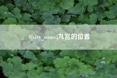 广元九宫的位置